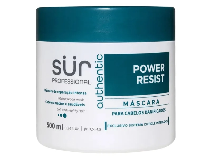 Mascara 500ml Power Resist Sur