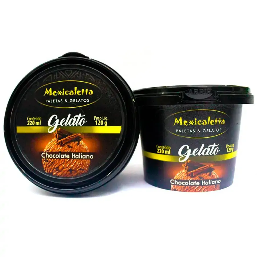 Sorvete Mexicaletta Gelato Choc Italiano 220ml