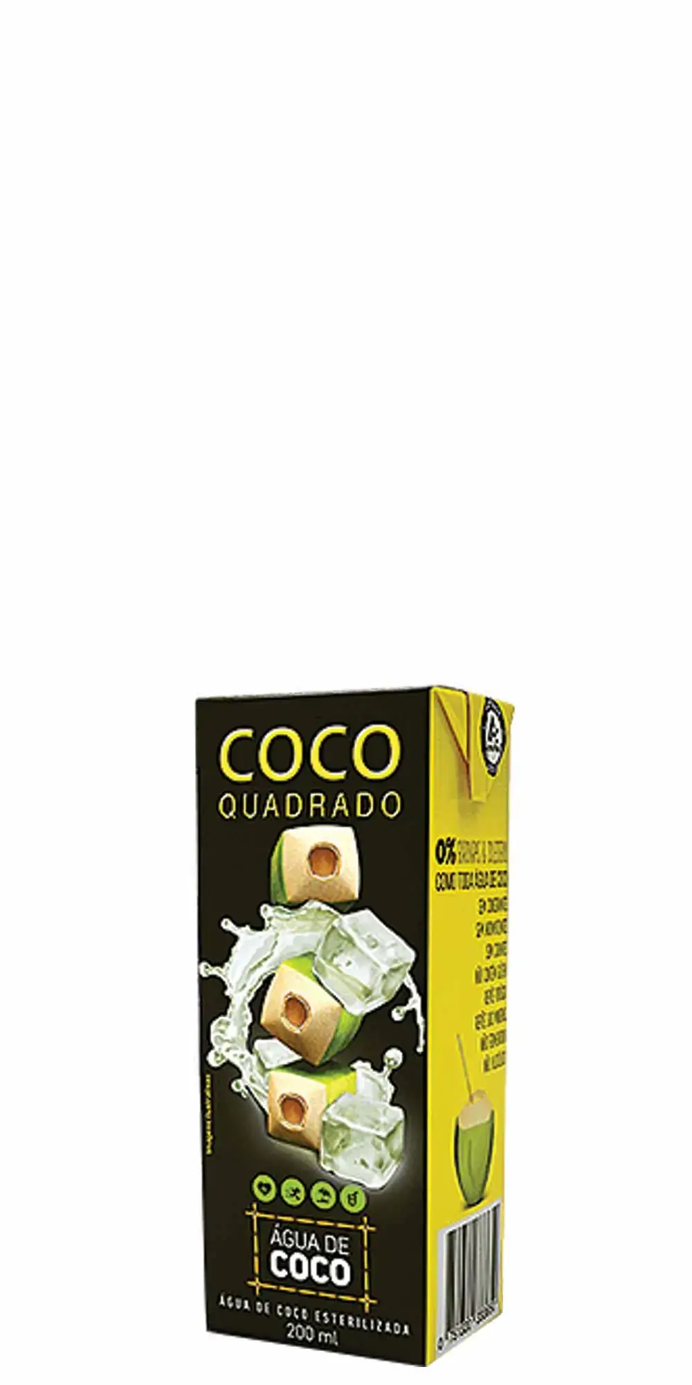 Agua De Coco Quadrado 200ml