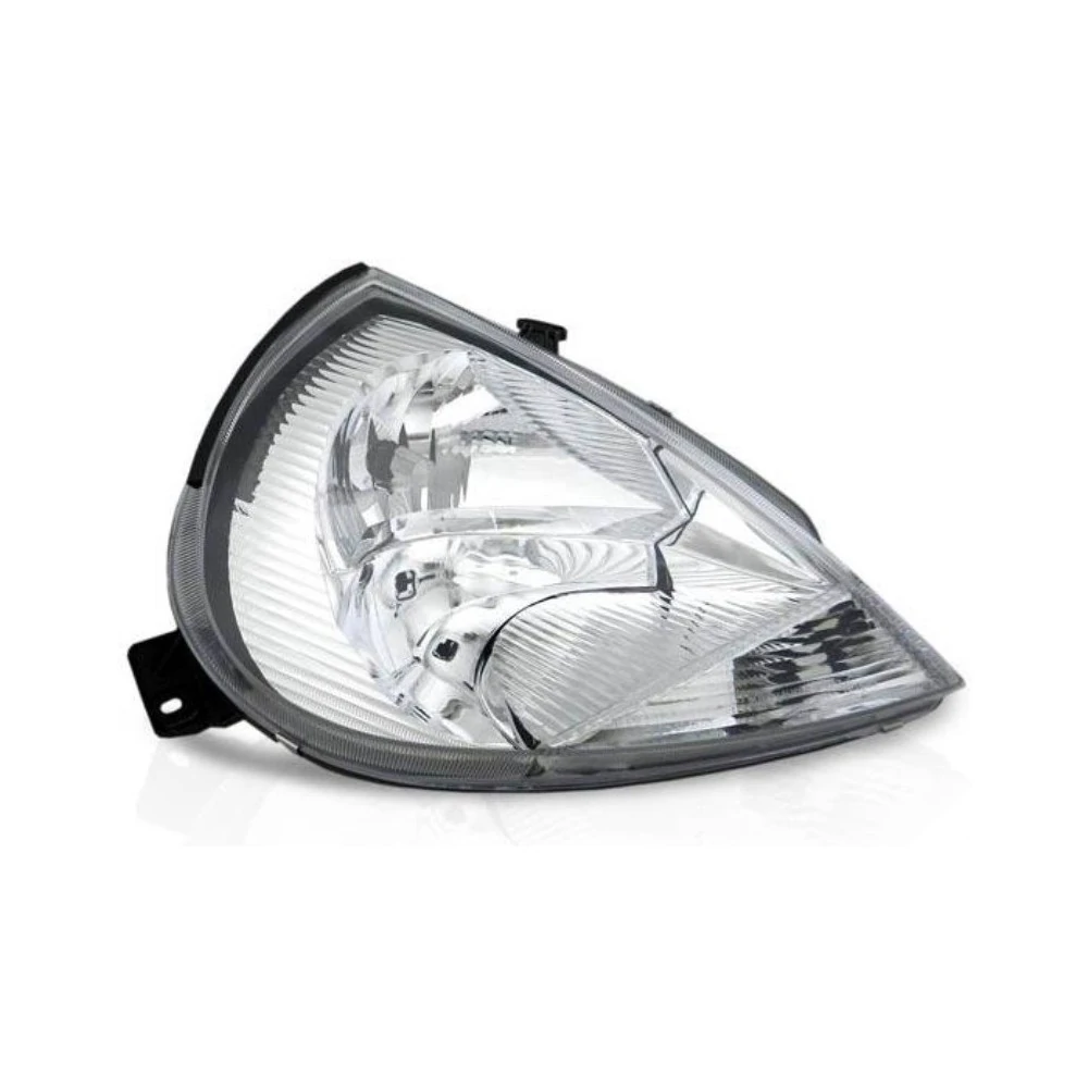 Farol Principal FORD KA Lado Direito com Pisca Cristal H7/H1 - RUFATO 19898