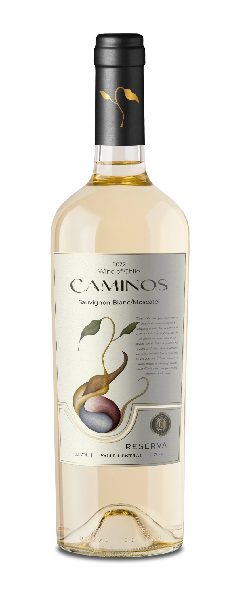 V.caminos Res.sauv/moscatel Chil 750ml