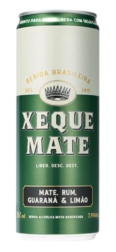 Bebida Mista Xeque 362ml Lt Mate Rum Gua Lim