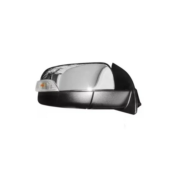 Espelho Retrovisor Externo FORD RANGER Lado Direito Elétrico Cromado com Pisca - RUFATO 26758