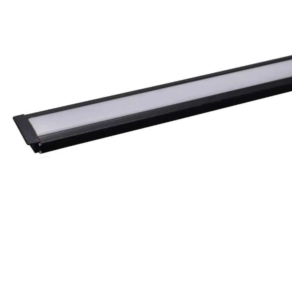 Perfil De Embutir 1102 Preto 2m - Linni