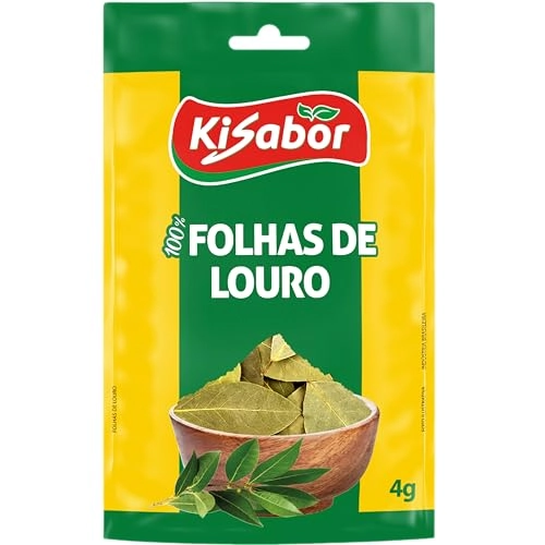 Louro Folha Kisabor Pacote 4g