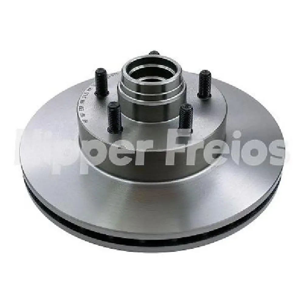 Par Disco de Freio Dianteiro FORD RANGER Ventilado com Cubo - HIPPER FREIOS HF16F