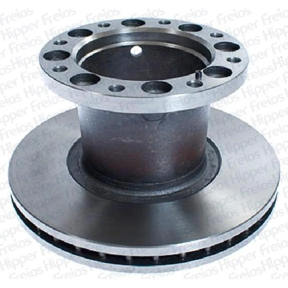 Par Disco de Freio Dianteiro Ventilado sem Cubo - HIPPER FREIOS HF58