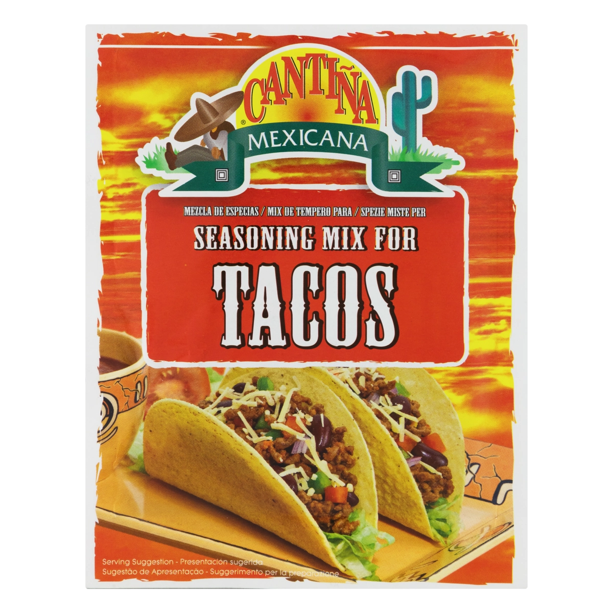 Mix De Tempero Para Tacos Cantiña Mexicana Pacote 35g