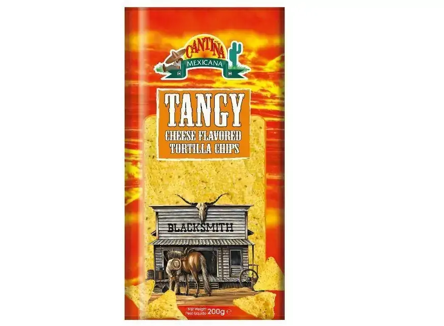 Salgadinho Tortilla Chips Tangy Cheese Cantiña Mexicana Pacote 200g