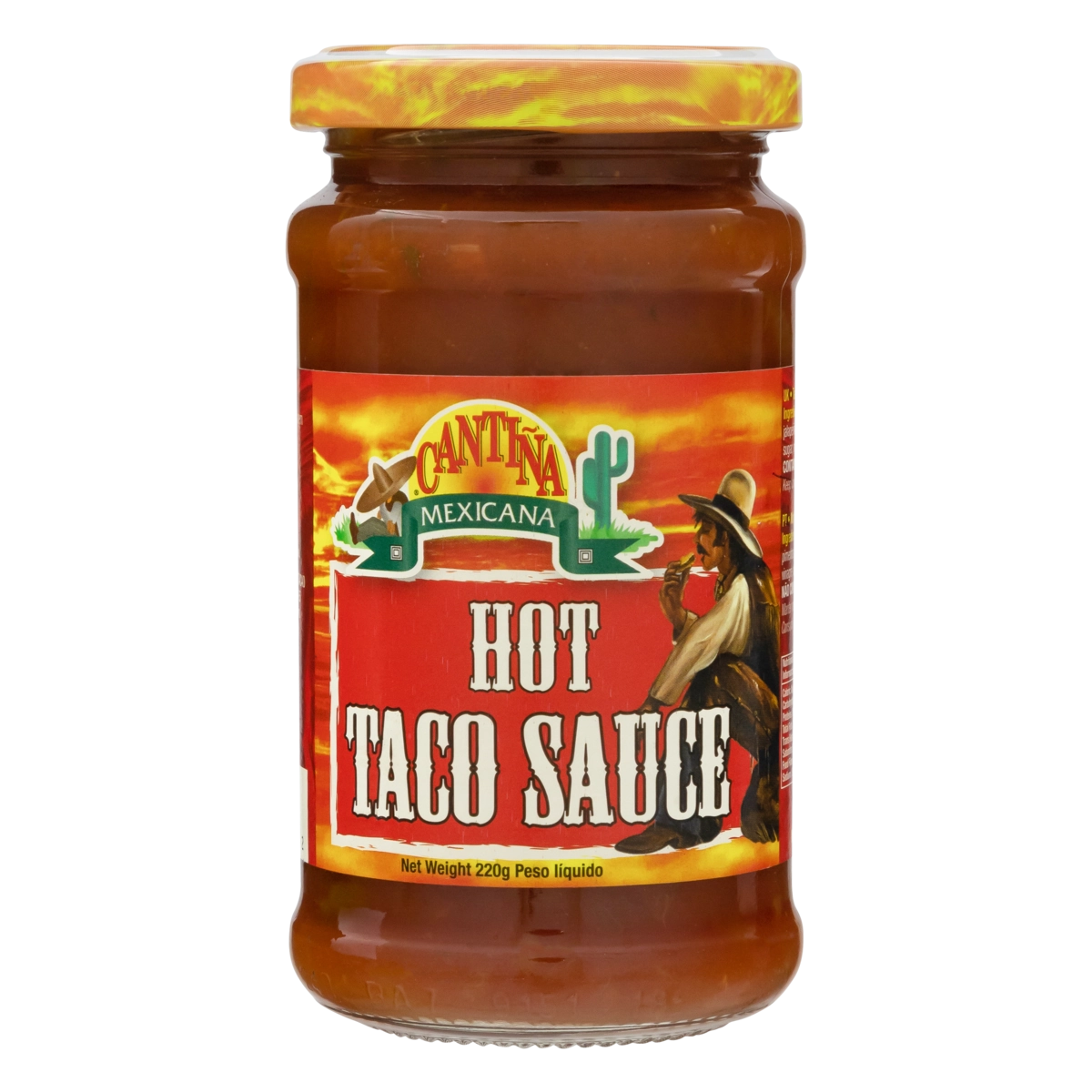 Molho para Taco CANTINA MEXICANA Picante Pote com 220g