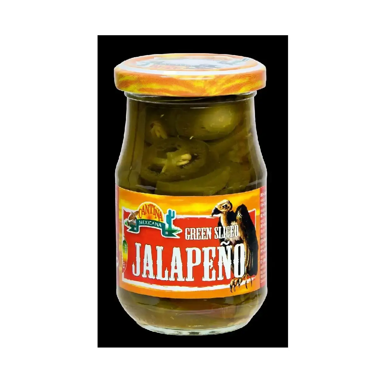 Pimenta Jalapeño Em Conserva Fatiada Cantiña Mexicana Vidro 100g