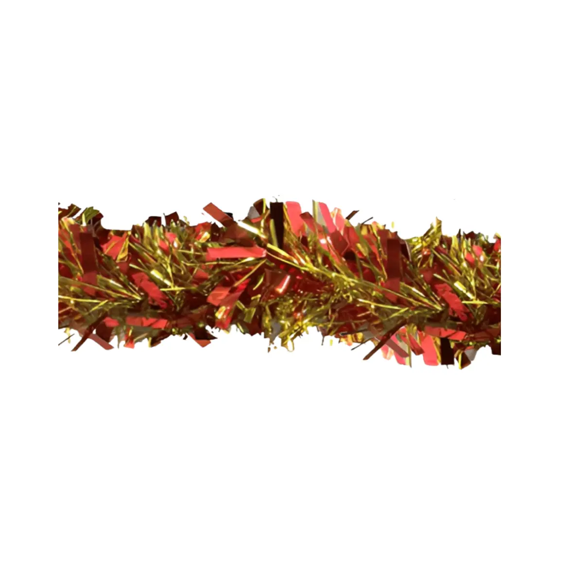 Festao Dourado C/vermelho 10cm 2m