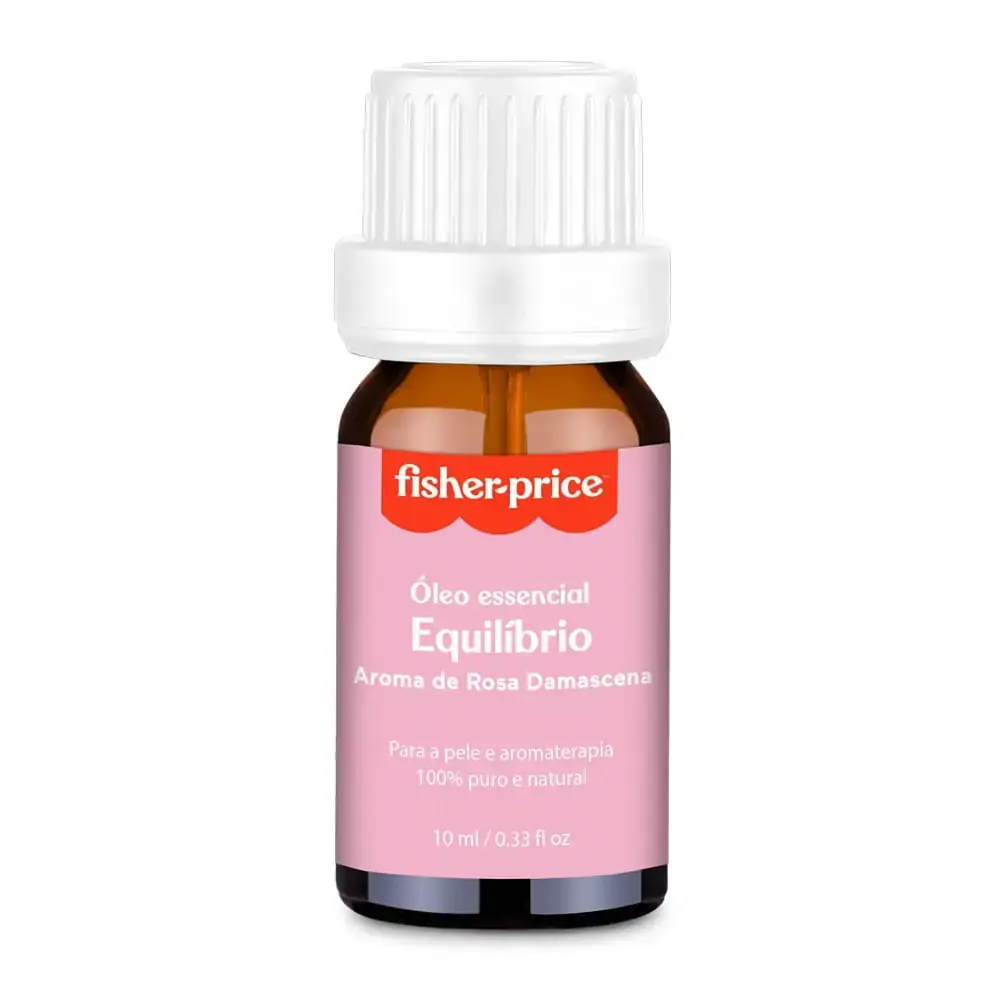Óleo Essencial Equilíbrio - Rosa Damascena - Fisher Price - HC574X [Reembalado]