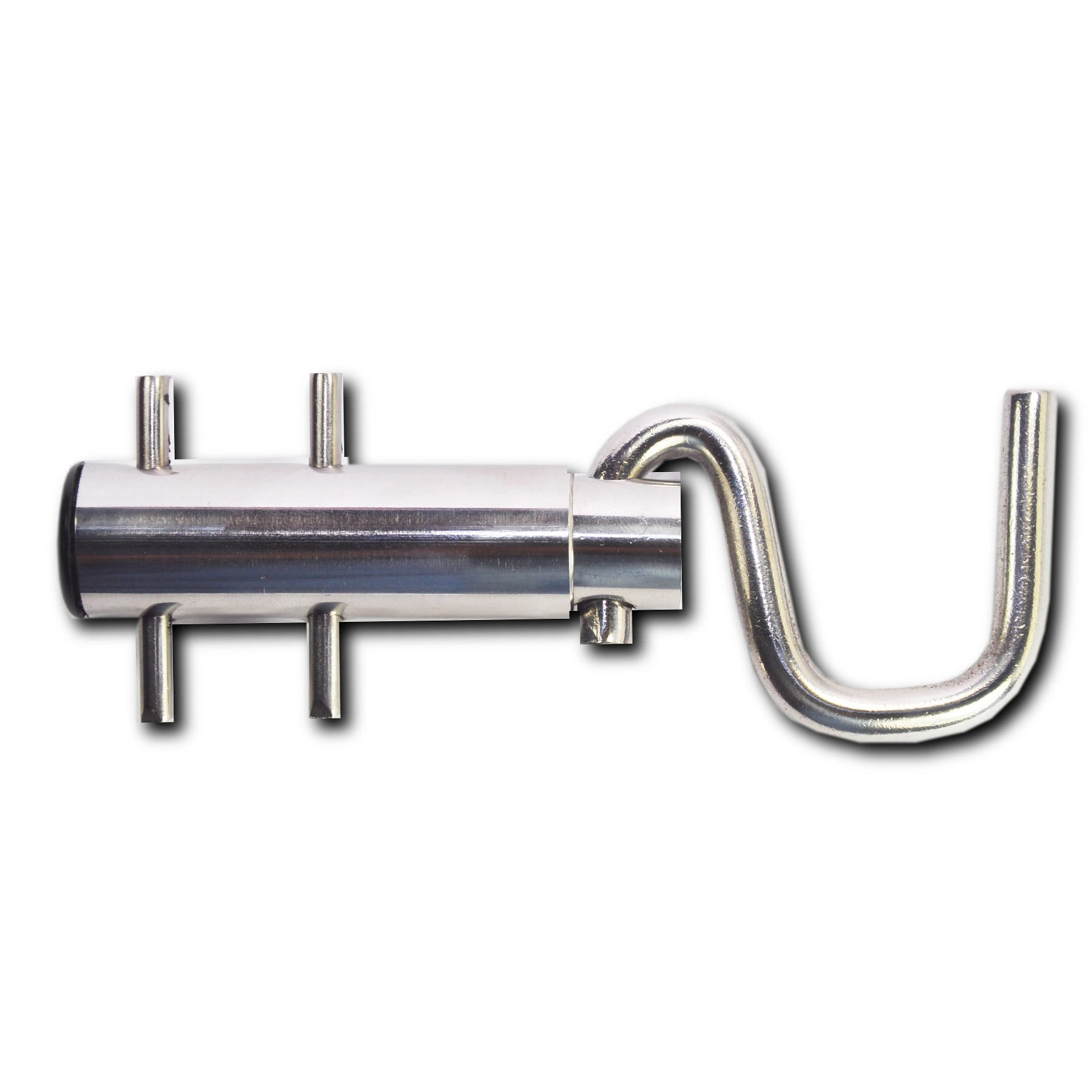 Gancho de Rede 225kg de Chumbar Aço Inox 1 peça