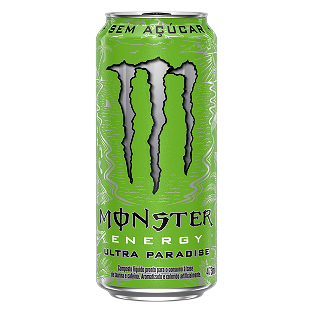 Energético Ultra Paradise Zero Açúcar Monster Lata 473ml