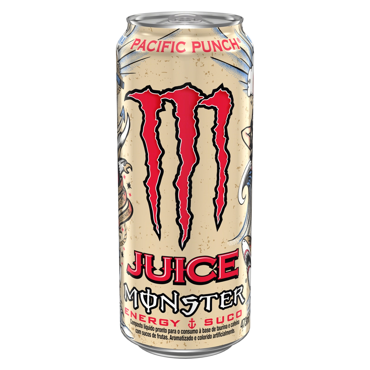 Energético Juice Monster Pacific Punch Lata 473ml
