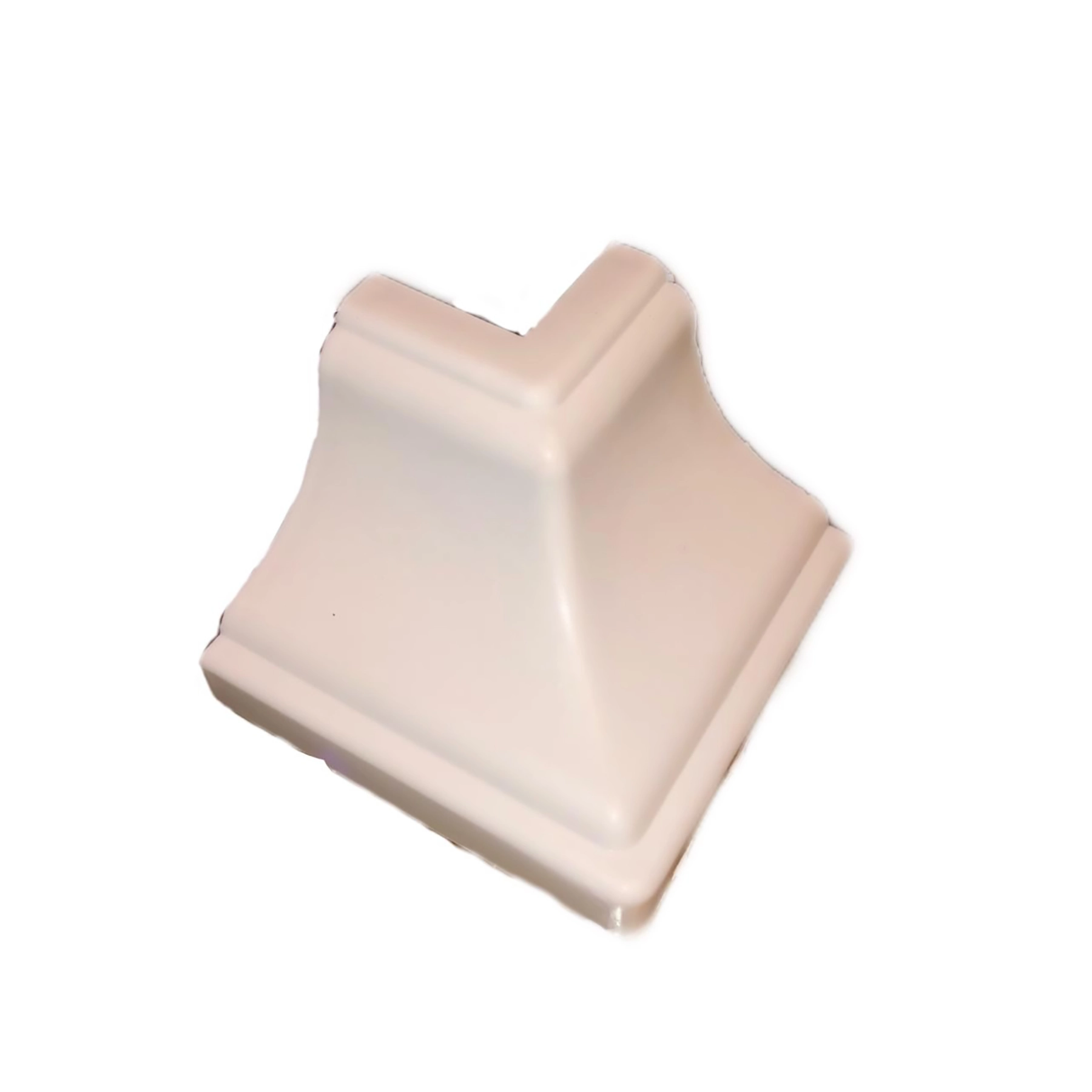 Moldura Canto em PVC Externa para Forro Branco Perfilplast