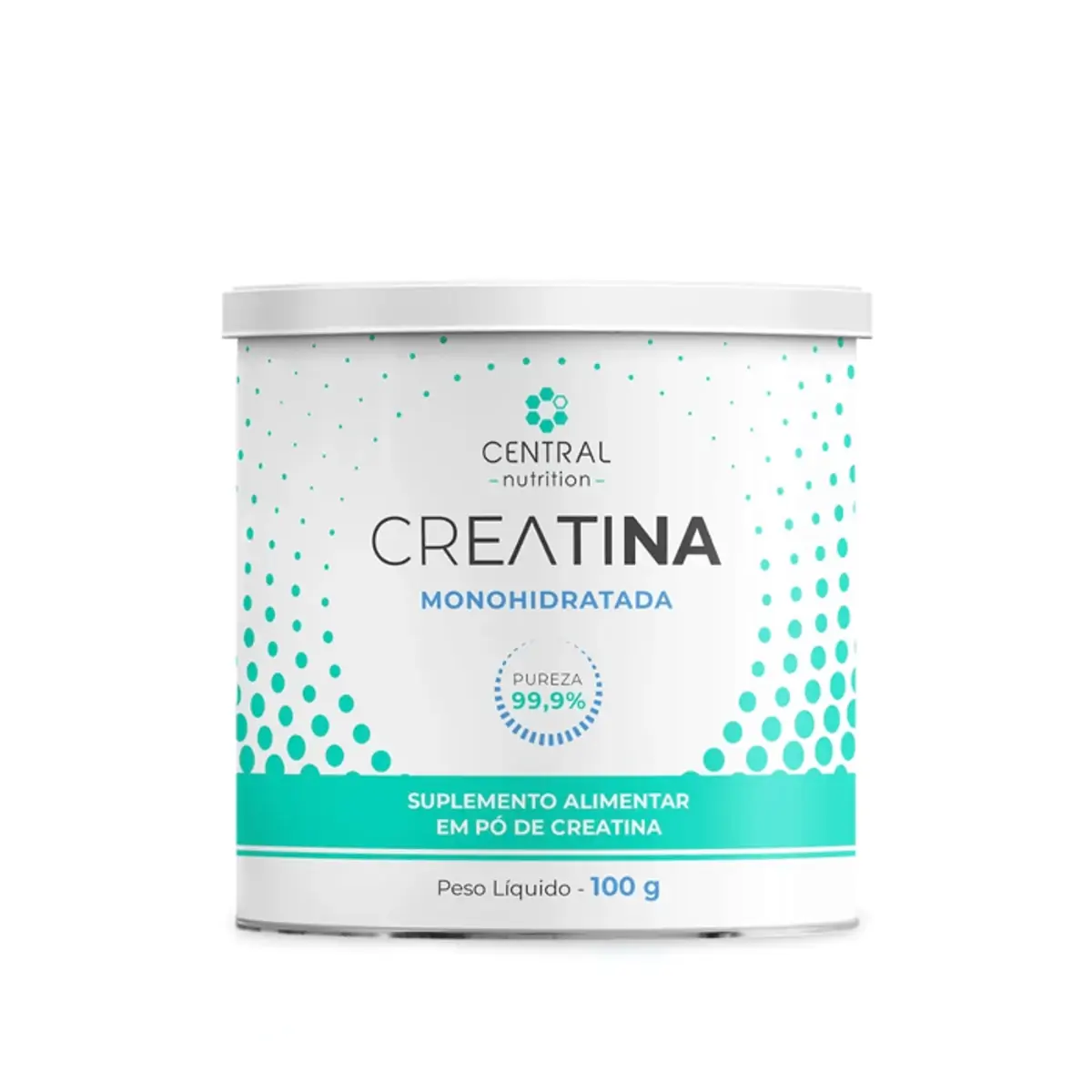 Creatina Monohidratada 100 Gramas Central Nutrition