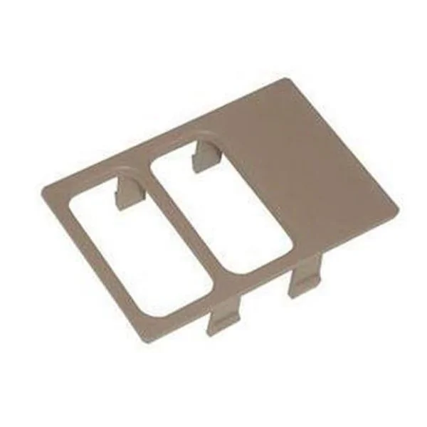 Moldura do Botão do Painel Duplo Marron - BR COMPANY 6886897339M