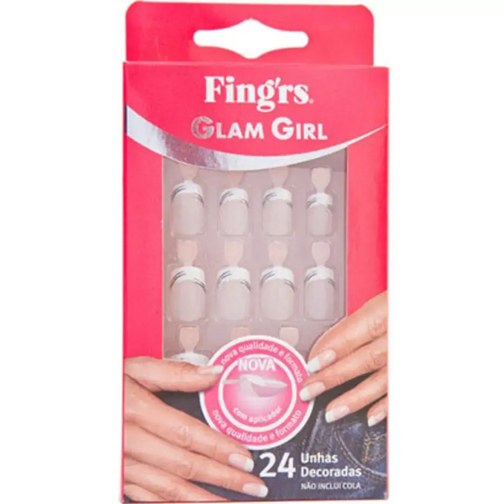 Fingrs R 2208 Unha Post Glam Girl Elegance