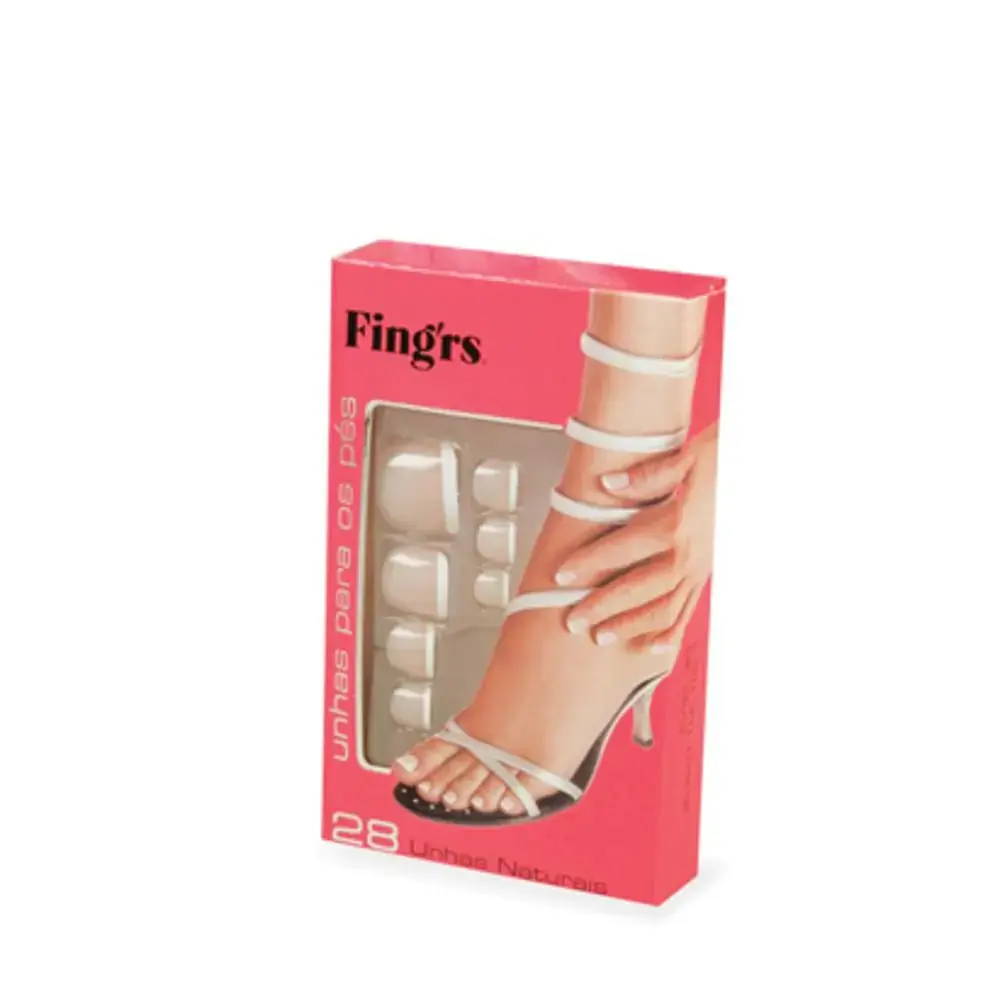 Fingrs R 31011 Kit Unha P/pes C/28 C/cola