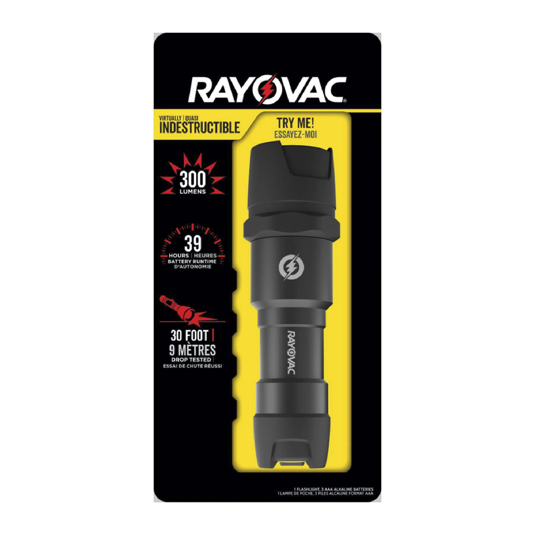 Lanterna Indestrutível Rayovac Diy3aaa B