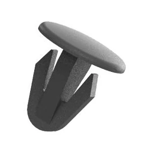 Grampo de Revestimento do Porta Malas Preto - PLAST CAR P425