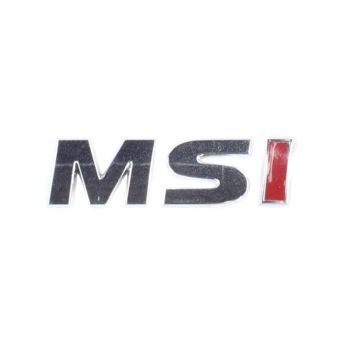 Emblema Tampa do Porta-malas (MSI) Cromado - VOLKSWAGEN 5Z6853675GQF