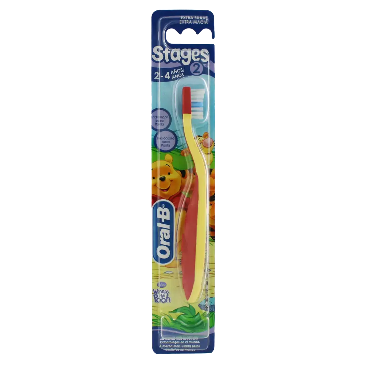 Escova Dental Infantil Oral B Stages 2 Disney Winnie The Pooh