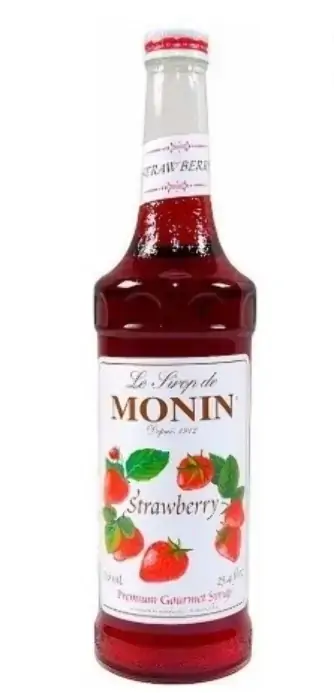 Xarope Morango Monin Garrafa 700ml