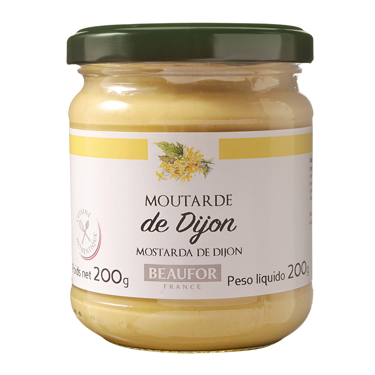 Mostarda Dijon Beaufor Vidro 200g