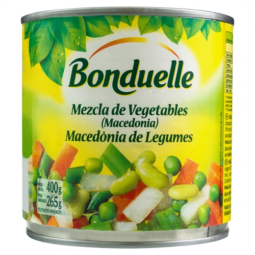 Macedônia De Legumes Em Conserva Bonduelle Lata 265g