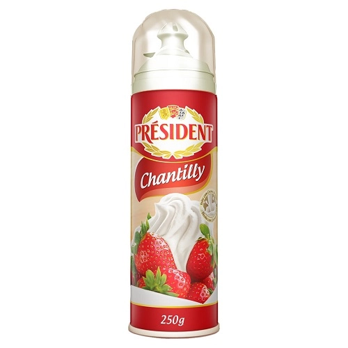 Creme Chantilly Président Frasco 250g Spray