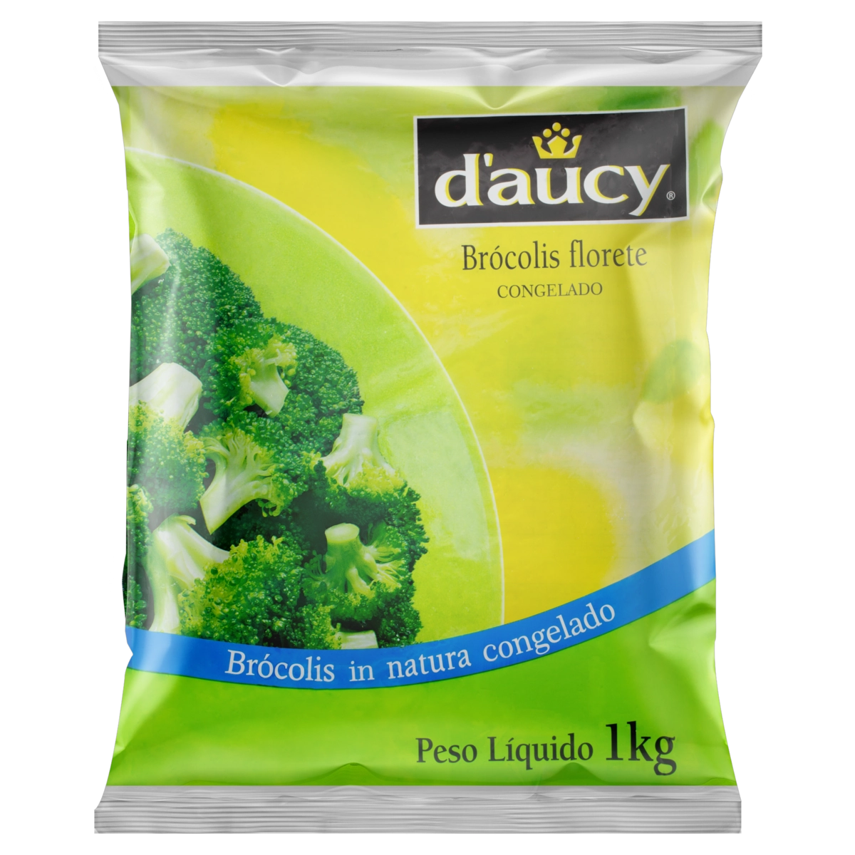 Brócolis Florete Congelado Daucy Pacote 1kg