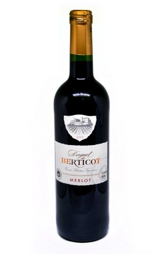 Vinho Daguet De Berticot Merlot 750ml
