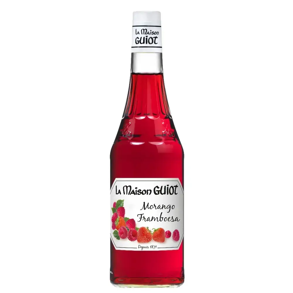 Xarope Guiot Strawb Raspiberry 700ml Gf
