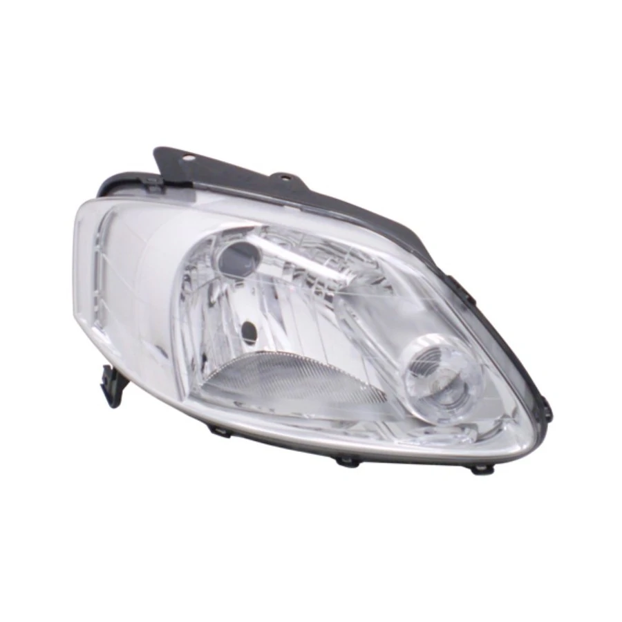Farol Principal Lado Direito Máscara Cromada Monorefletor H4 - RUFATO 17300