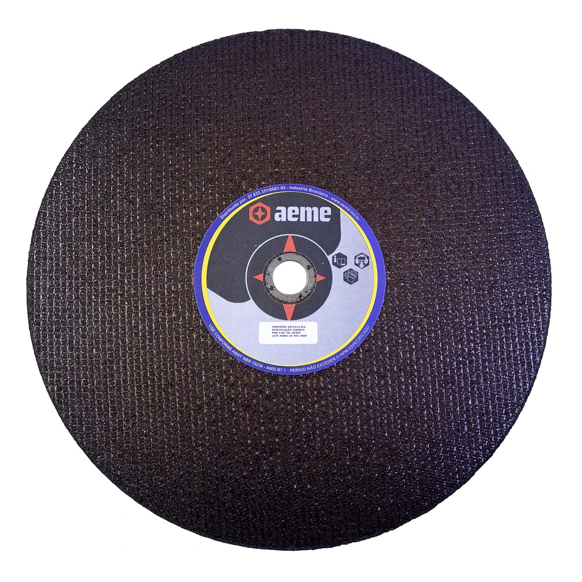 Disco Corte Aeme Aço Dca 502 16x5/32x1