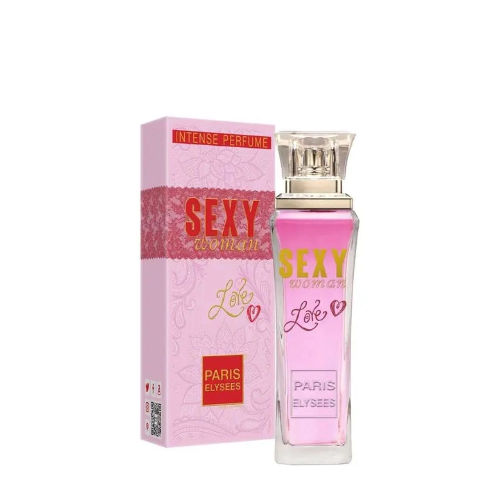 Perfume Eau De Toilette Sexy Woman Love 100ml Paris Elysees