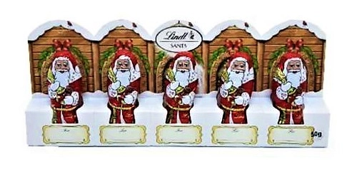 Chocol Ale Lindt Santa Claus Mini 5x10g 50g