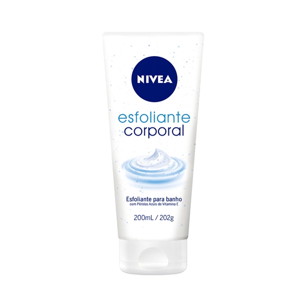 Esfoliante Corporal Para Banho Nivea Bisnaga 200ml