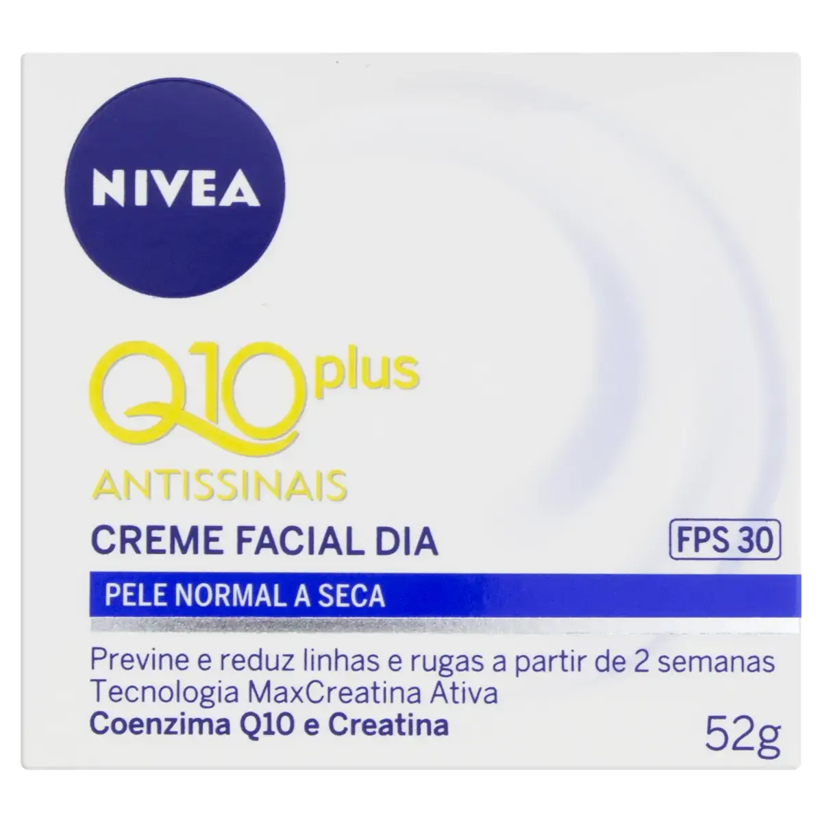 Creme Facial Nivea Visage Q10 A.sinais Diurn 52g