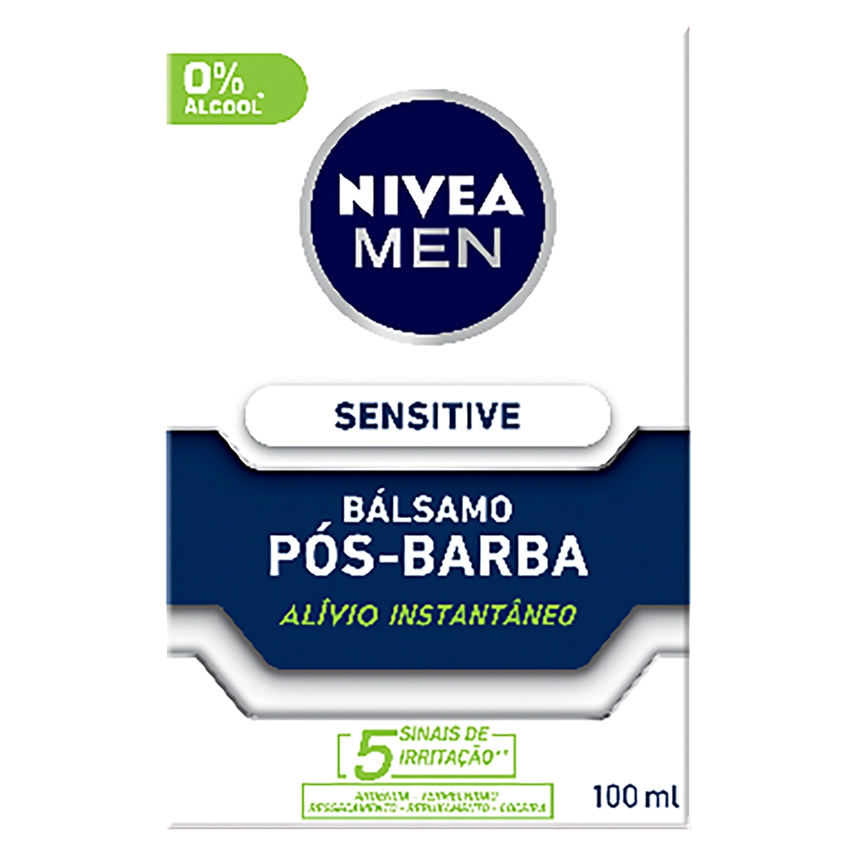 Bálsamo Pós Barba Nivea Men Sensitive Caixa 100ml