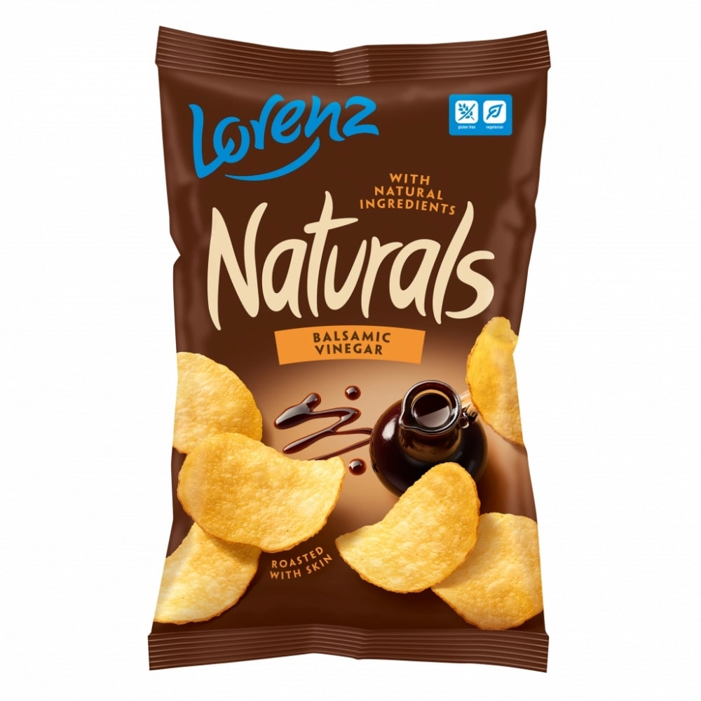 Snack Batata Lorenz Naturals Vinagre Balsamico 100g