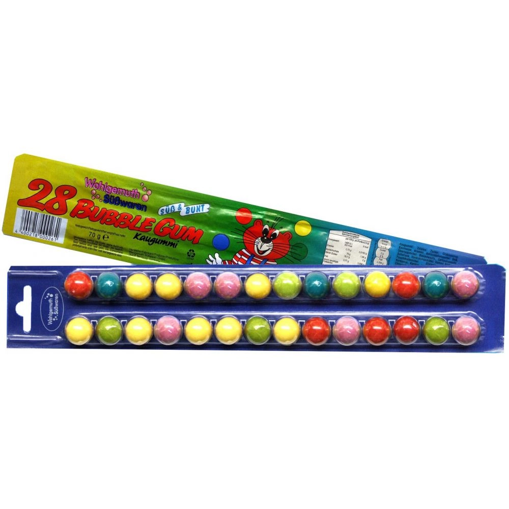 Chicl Wohlgemuth Tutti Frutti 70g