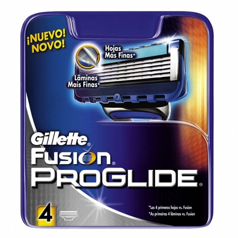 Carga Barbear Gillette Fusion C/4 Unit