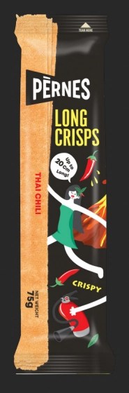 Salgadinho Batata Long Crisps Pimenta 75g