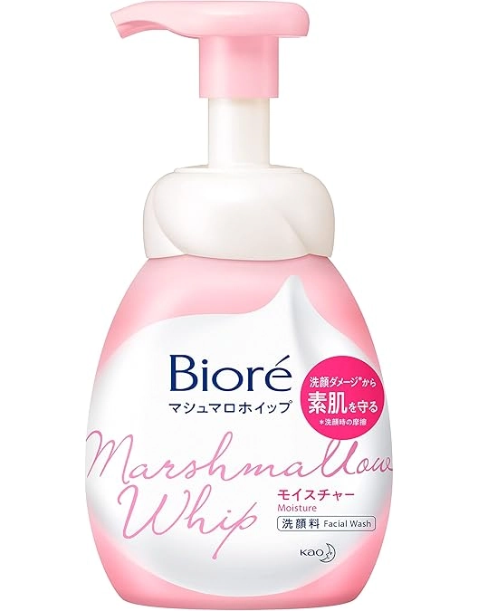 Espuma De Limpeza Facial Bioré Marshmallow Whip Moist