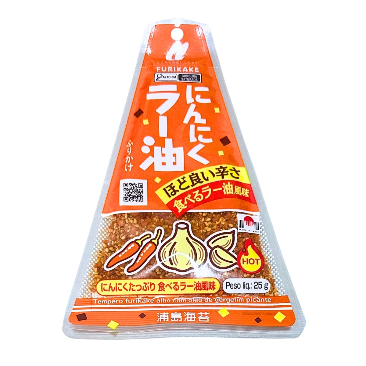 Furikake Triangulo Alho C Layu 25g
