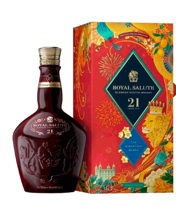 Whisky Royal Salute 21 Anos Chinese 700ml